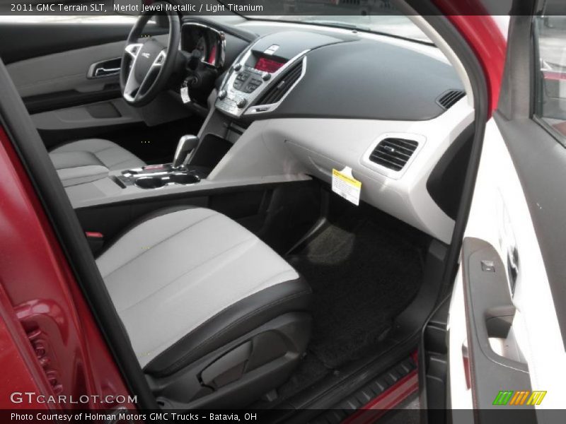 Merlot Jewel Metallic / Light Titanium 2011 GMC Terrain SLT