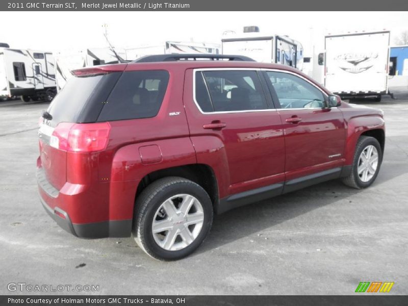 Merlot Jewel Metallic / Light Titanium 2011 GMC Terrain SLT