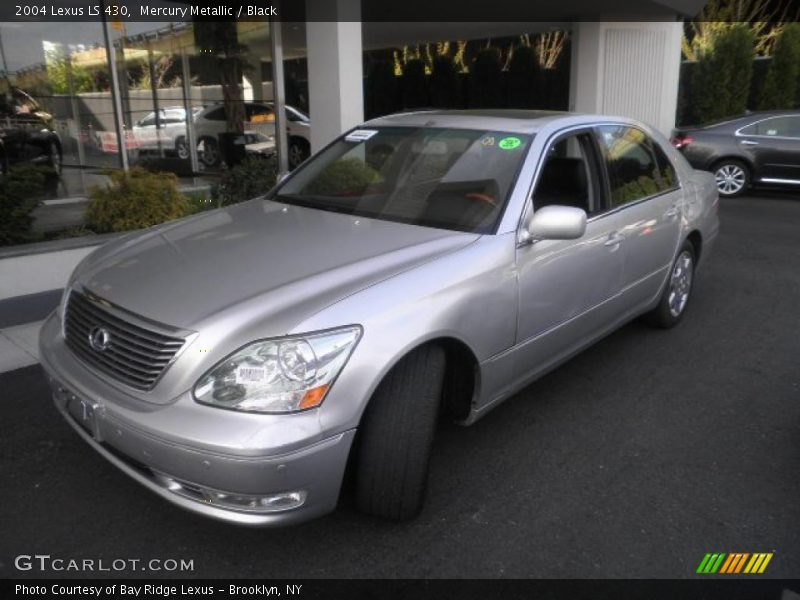 Mercury Metallic / Black 2004 Lexus LS 430