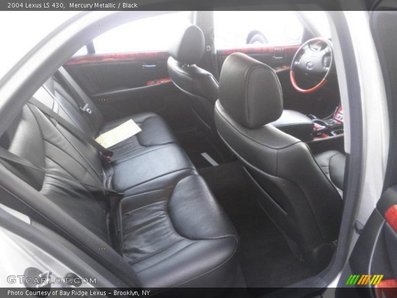 Mercury Metallic / Black 2004 Lexus LS 430