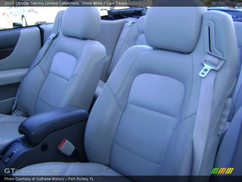 Stone White / Light Taupe 2005 Chrysler Sebring Limited Convertible