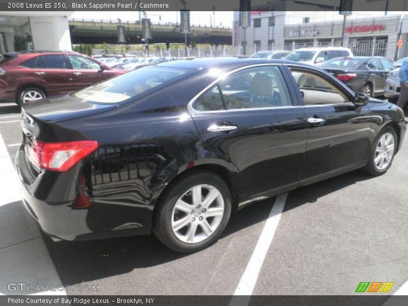 Black Sapphire Pearl / Cashmere 2008 Lexus ES 350