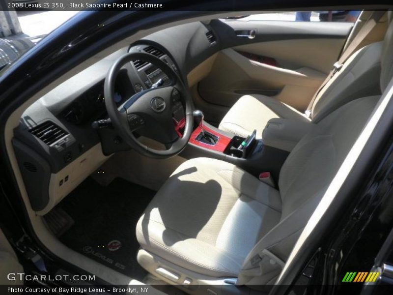 Black Sapphire Pearl / Cashmere 2008 Lexus ES 350