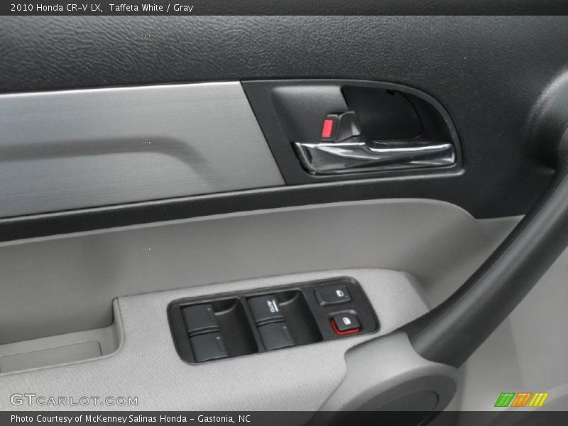 Taffeta White / Gray 2010 Honda CR-V LX