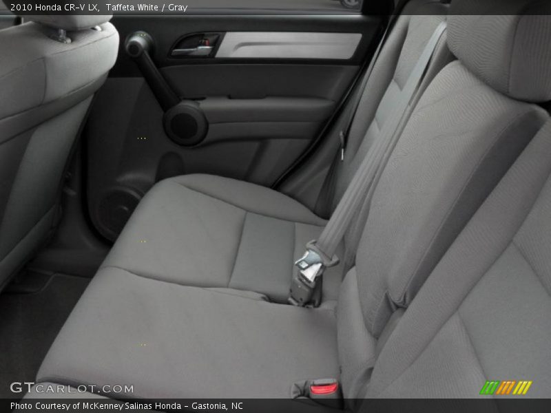 Taffeta White / Gray 2010 Honda CR-V LX