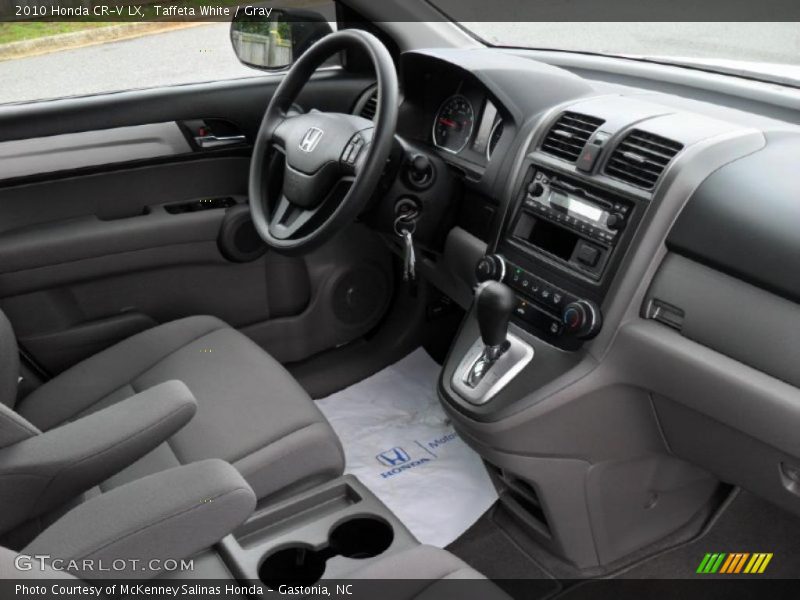  2010 CR-V LX Gray Interior