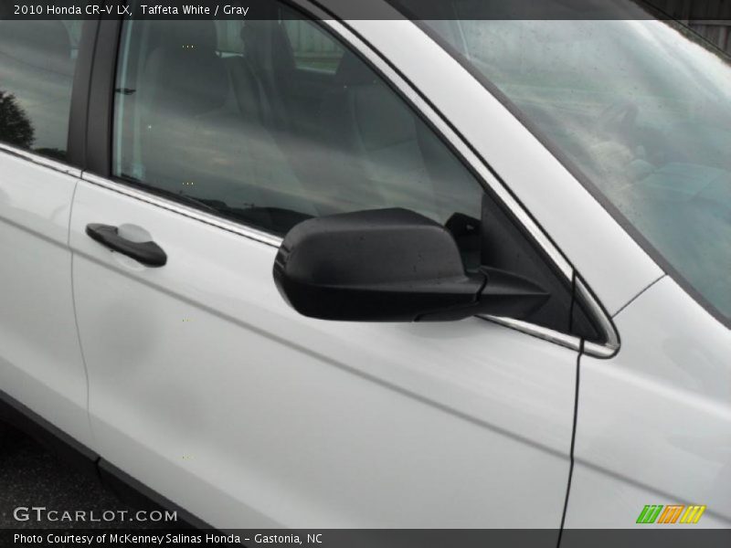 Taffeta White / Gray 2010 Honda CR-V LX