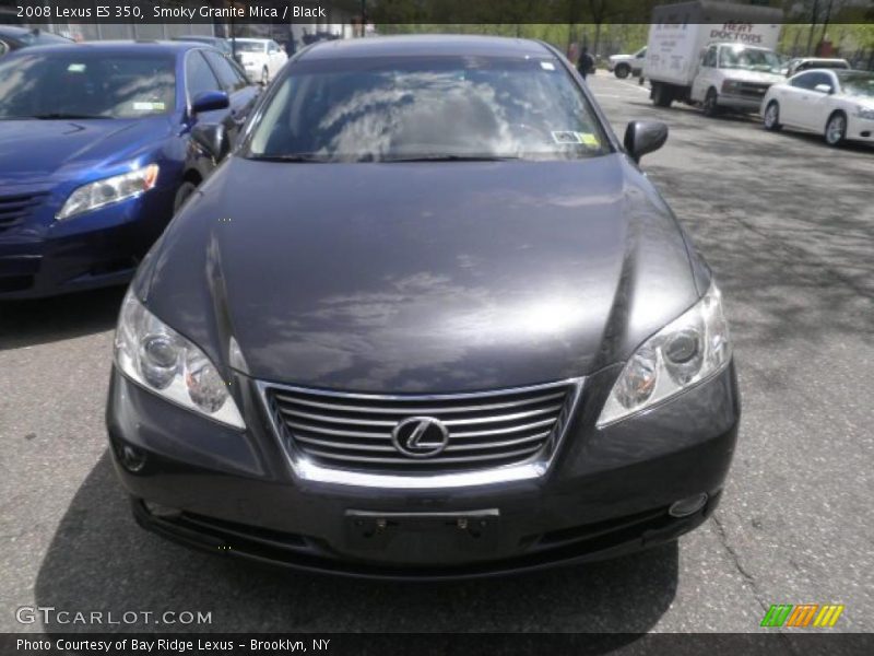 Smoky Granite Mica / Black 2008 Lexus ES 350
