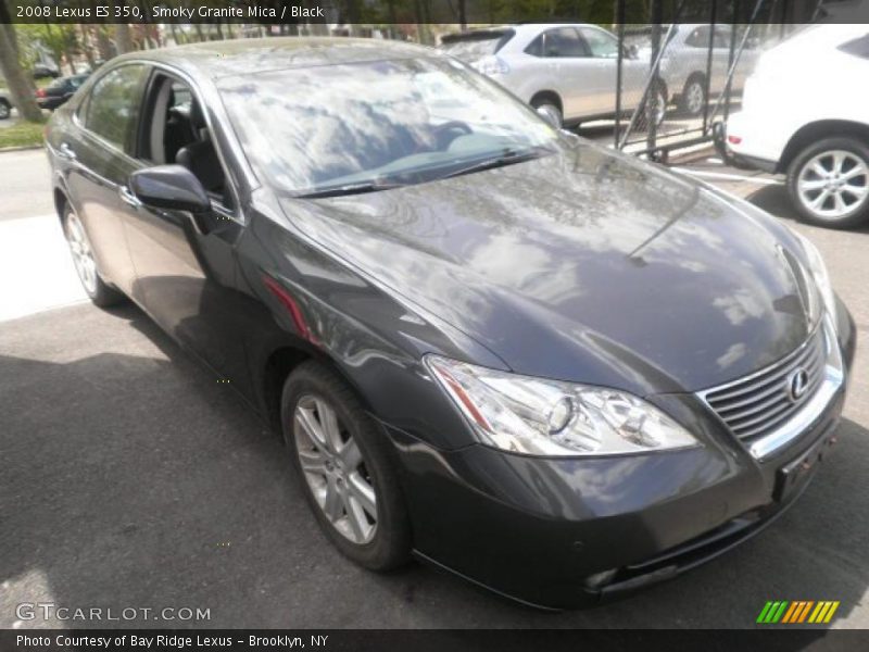 Smoky Granite Mica / Black 2008 Lexus ES 350