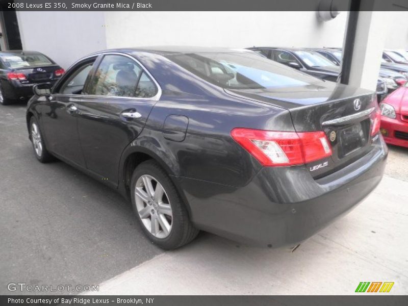 Smoky Granite Mica / Black 2008 Lexus ES 350