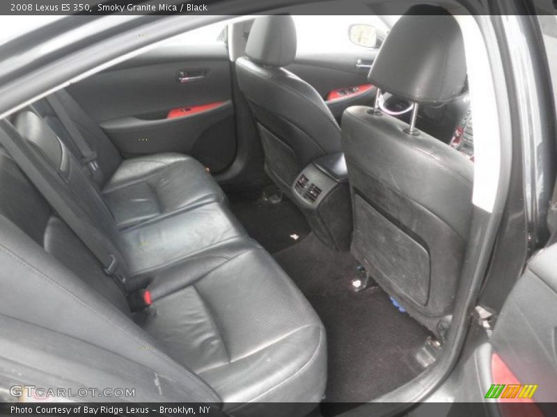 Smoky Granite Mica / Black 2008 Lexus ES 350