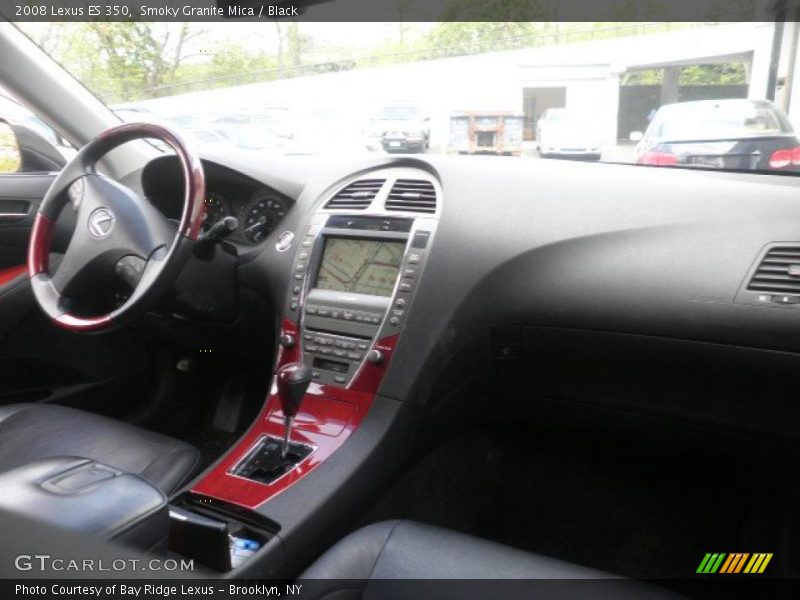 Smoky Granite Mica / Black 2008 Lexus ES 350