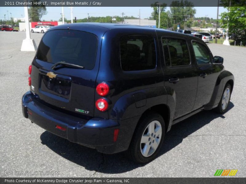 Imperial Blue Metallic / Gray 2011 Chevrolet HHR LT