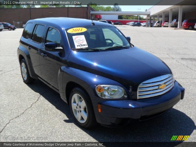 Imperial Blue Metallic / Gray 2011 Chevrolet HHR LT