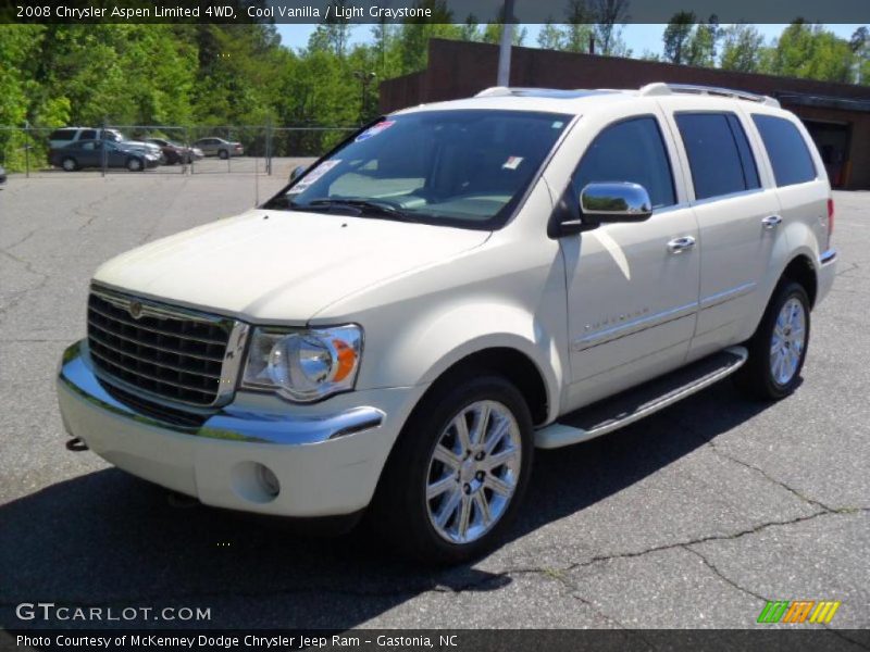 Cool Vanilla / Light Graystone 2008 Chrysler Aspen Limited 4WD