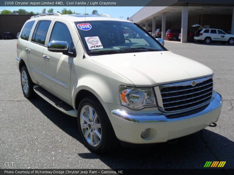 Cool Vanilla / Light Graystone 2008 Chrysler Aspen Limited 4WD
