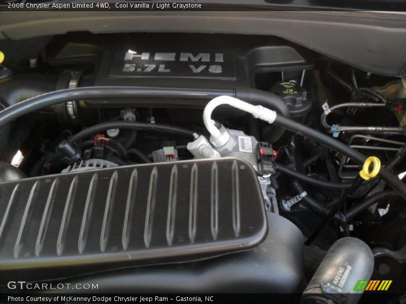 Cool Vanilla / Light Graystone 2008 Chrysler Aspen Limited 4WD
