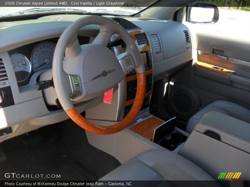 Cool Vanilla / Light Graystone 2008 Chrysler Aspen Limited 4WD