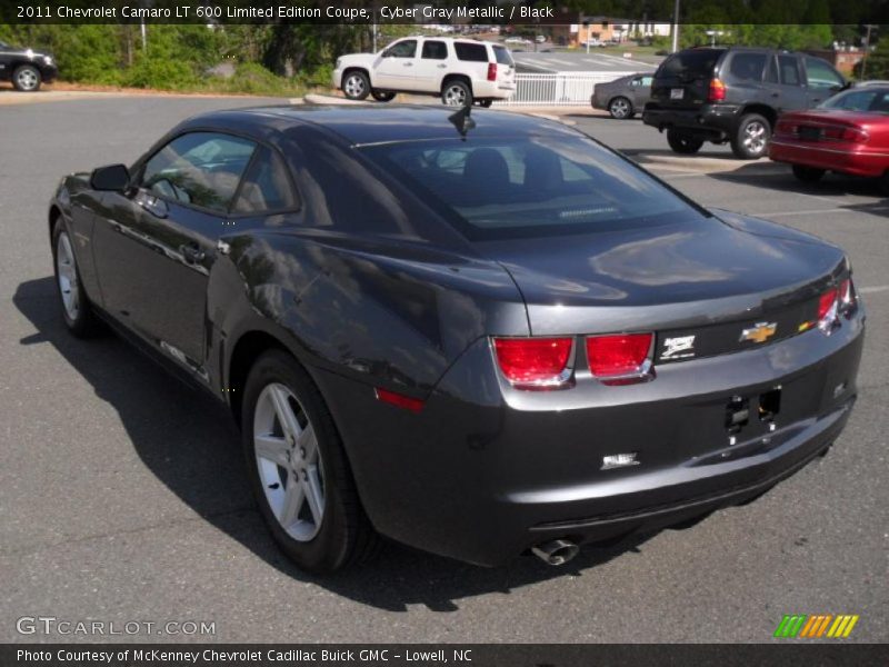 Cyber Gray Metallic / Black 2011 Chevrolet Camaro LT 600 Limited Edition Coupe