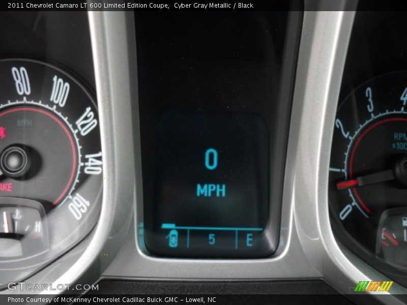 Cyber Gray Metallic / Black 2011 Chevrolet Camaro LT 600 Limited Edition Coupe