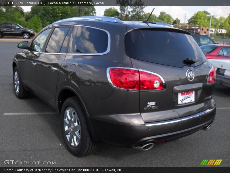 Cocoa Metallic / Cashmere/Cocoa 2011 Buick Enclave CXL