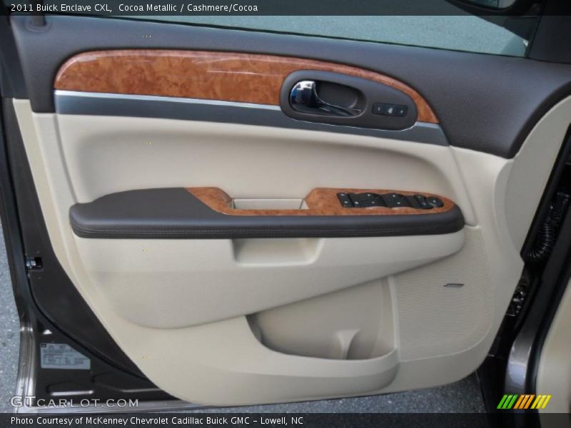 Cocoa Metallic / Cashmere/Cocoa 2011 Buick Enclave CXL