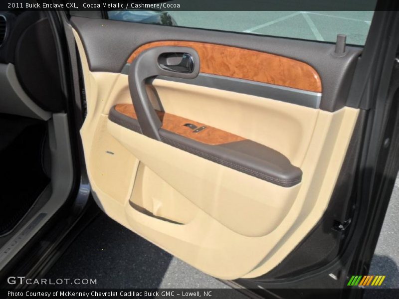 Cocoa Metallic / Cashmere/Cocoa 2011 Buick Enclave CXL