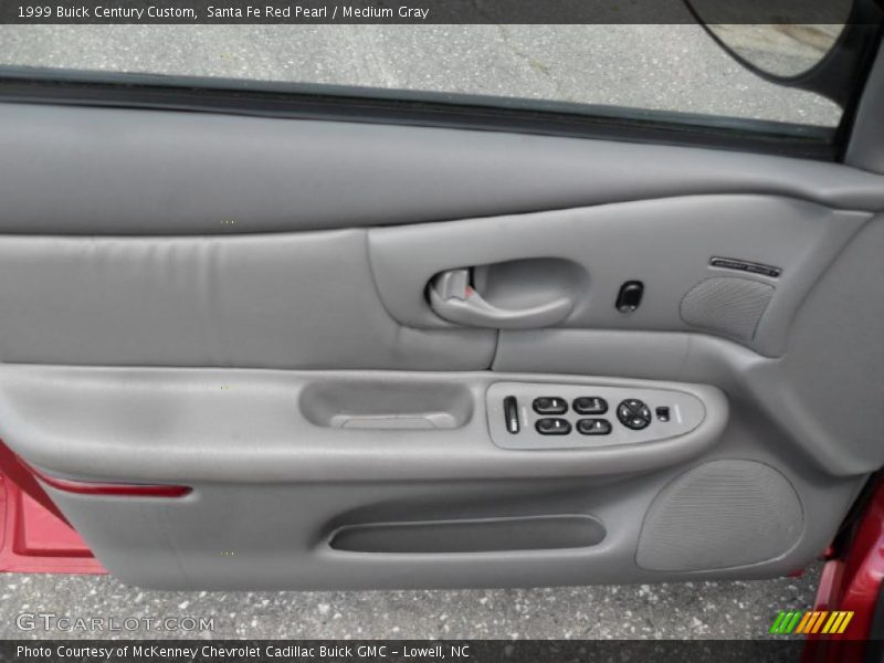 Santa Fe Red Pearl / Medium Gray 1999 Buick Century Custom