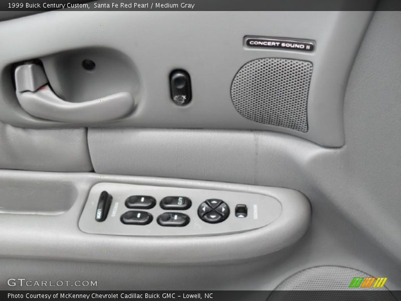 Santa Fe Red Pearl / Medium Gray 1999 Buick Century Custom