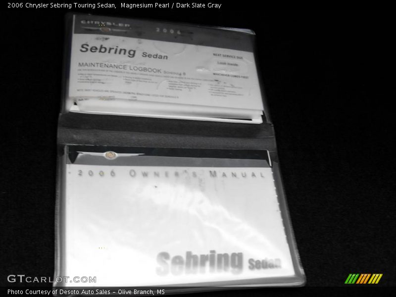 Magnesium Pearl / Dark Slate Gray 2006 Chrysler Sebring Touring Sedan