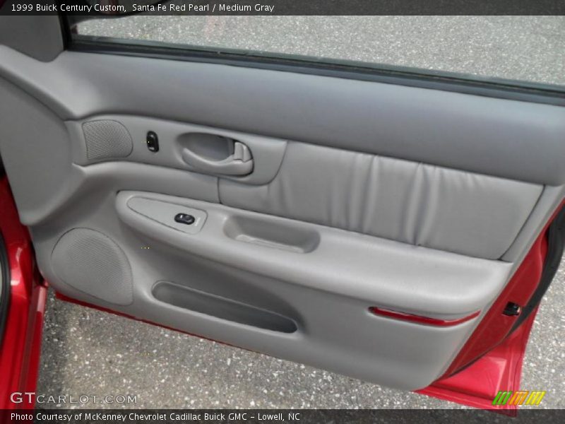 Santa Fe Red Pearl / Medium Gray 1999 Buick Century Custom