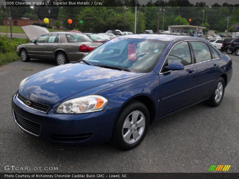 Superior Blue Metallic / Gray 2006 Chevrolet Impala LT