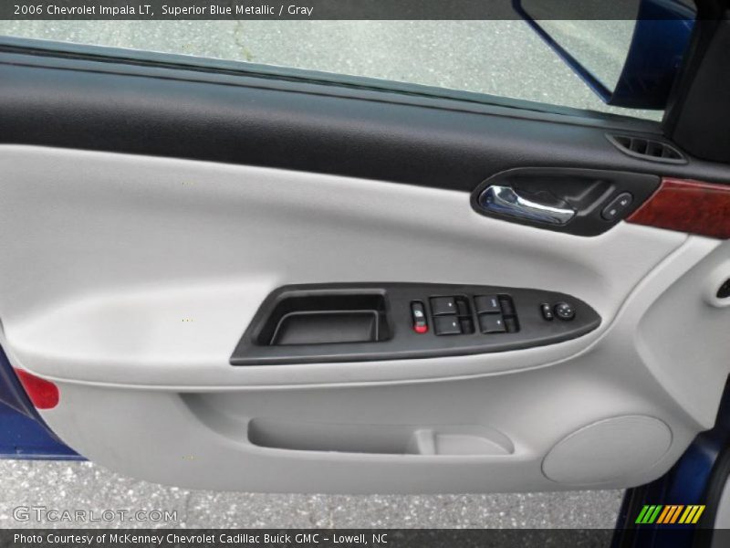 Superior Blue Metallic / Gray 2006 Chevrolet Impala LT