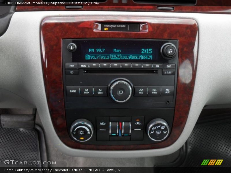 Superior Blue Metallic / Gray 2006 Chevrolet Impala LT