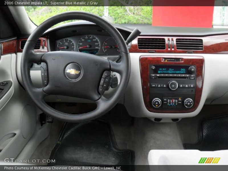 Superior Blue Metallic / Gray 2006 Chevrolet Impala LT