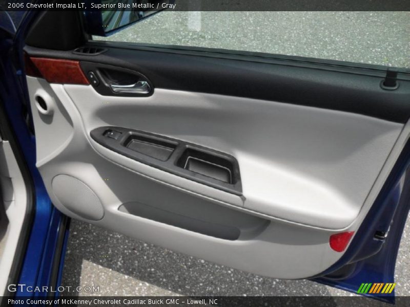 Superior Blue Metallic / Gray 2006 Chevrolet Impala LT