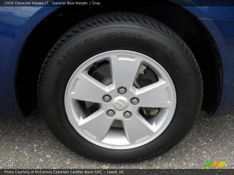 Superior Blue Metallic / Gray 2006 Chevrolet Impala LT