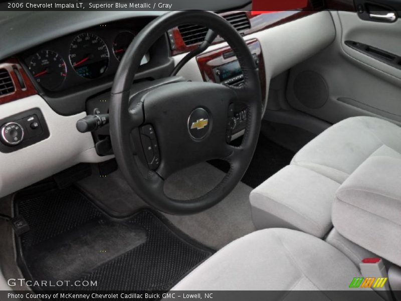 Superior Blue Metallic / Gray 2006 Chevrolet Impala LT