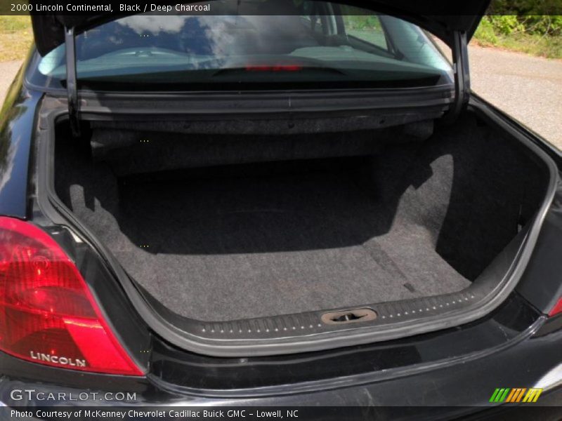 Black / Deep Charcoal 2000 Lincoln Continental