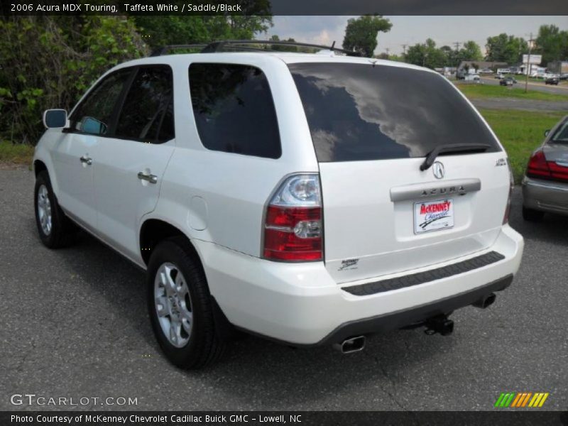 Taffeta White / Saddle/Black 2006 Acura MDX Touring