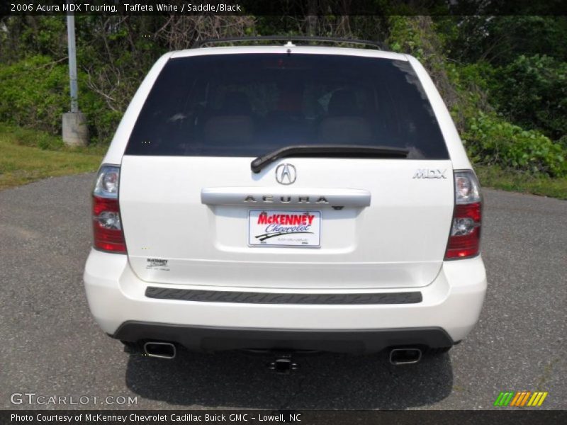 Taffeta White / Saddle/Black 2006 Acura MDX Touring