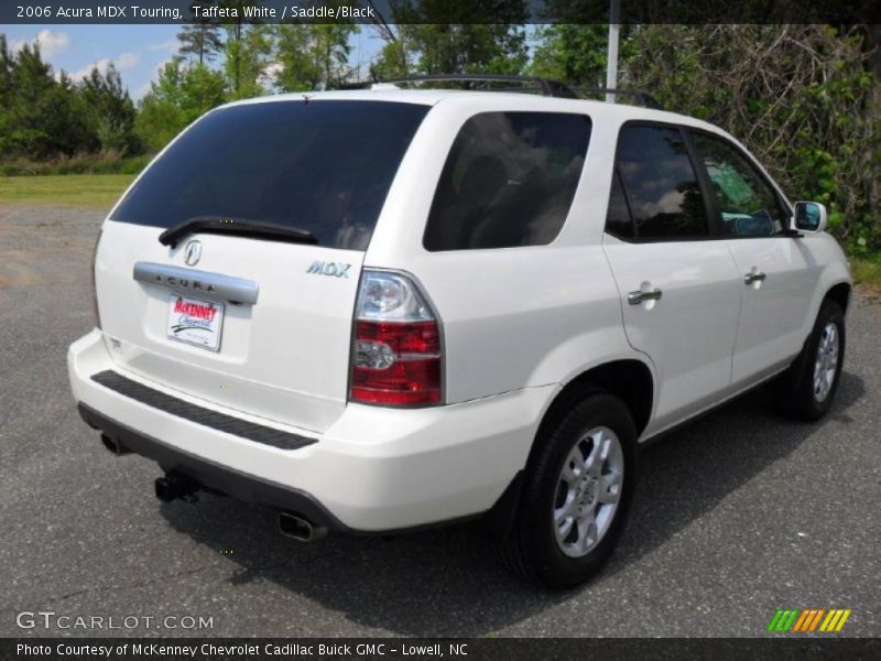 Taffeta White / Saddle/Black 2006 Acura MDX Touring