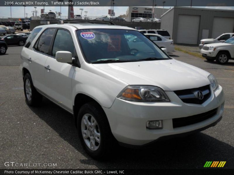 Taffeta White / Saddle/Black 2006 Acura MDX Touring