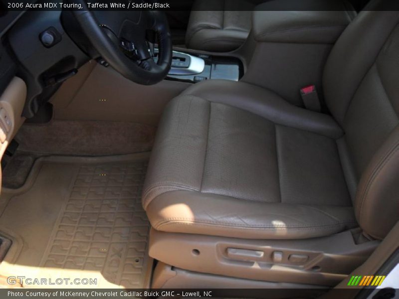 Taffeta White / Saddle/Black 2006 Acura MDX Touring