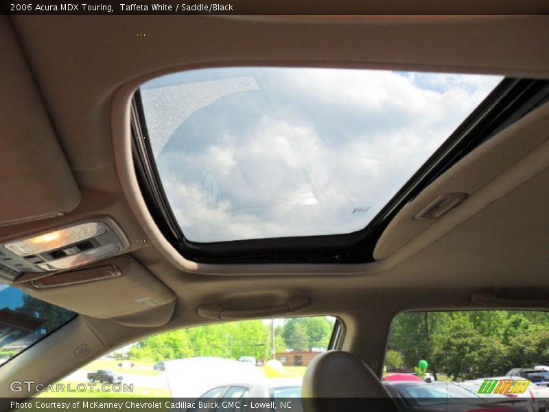 Taffeta White / Saddle/Black 2006 Acura MDX Touring