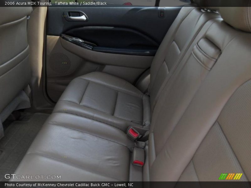 Taffeta White / Saddle/Black 2006 Acura MDX Touring