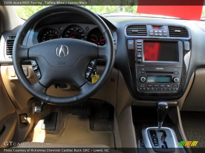 Taffeta White / Saddle/Black 2006 Acura MDX Touring