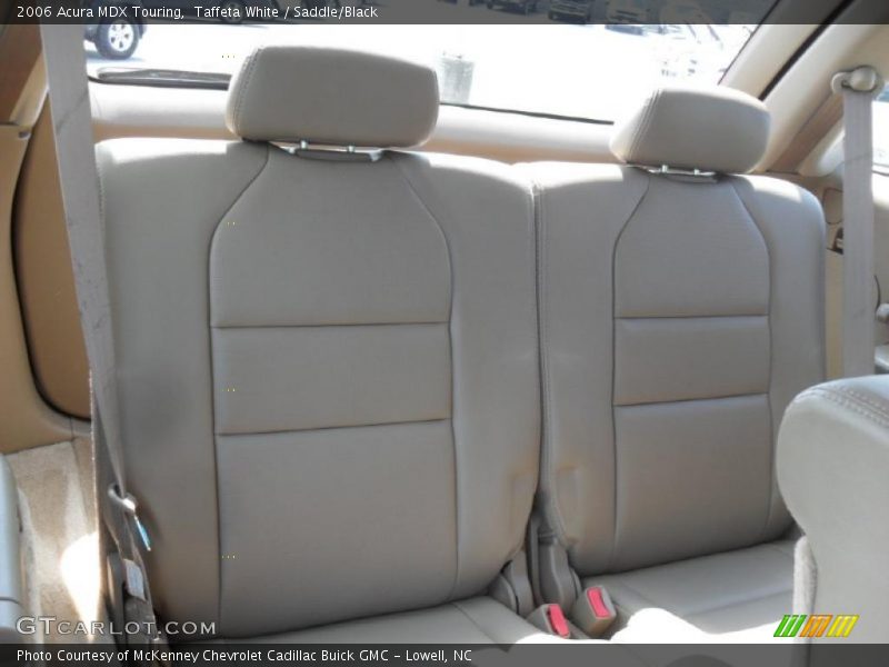 Taffeta White / Saddle/Black 2006 Acura MDX Touring