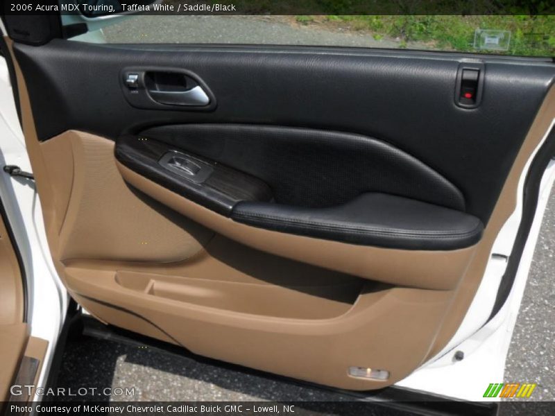 Taffeta White / Saddle/Black 2006 Acura MDX Touring
