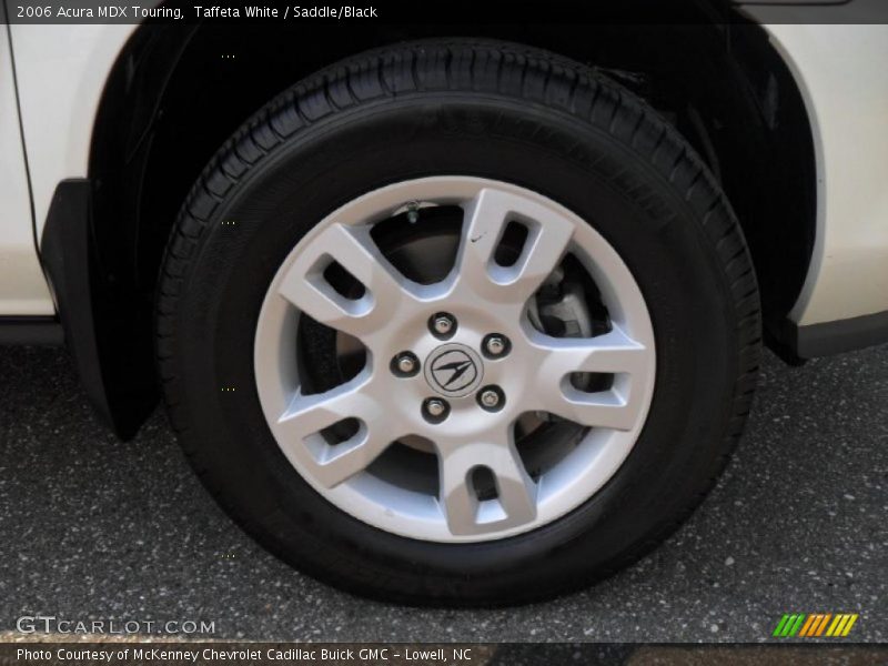 Taffeta White / Saddle/Black 2006 Acura MDX Touring
